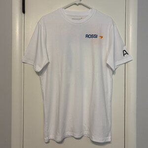 McLaren Racing IndyCar Collection Mens Alexander Rossi 2024 T-Shirt L White NWT